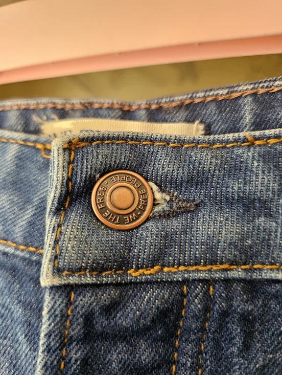 Free People | WE THE FREE Deep Trance Cropped Boyfriend - Picture 8 of 14